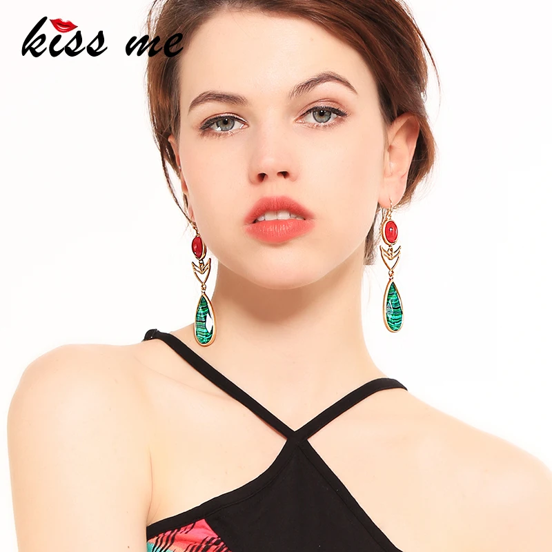 KISS ME Green Acrylic Water Drop Long Dangle Earrings 2018 Charming Women Chanderlier Earring Fashion Jewelry
KISS ME Green Acrylic Water Drop Long Dangle Earrings 2018 Charming Women Chanderlier Earring Fashion Jewelry