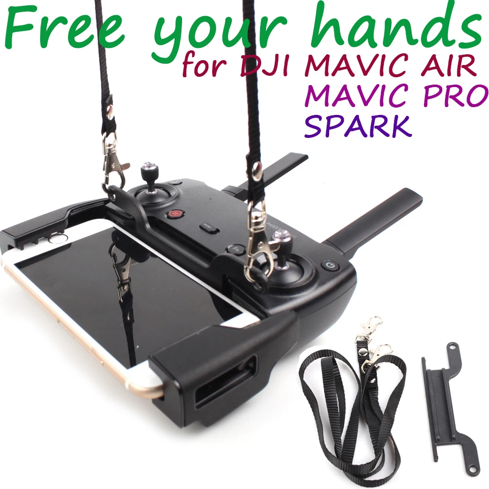 Remote Controller Double Hanging Buckle for DJI MAVIC AIR Hook Bracket Plate+Lanyard Strap Neck Sling for DJI SPARK & MAVIC PRO
Remote Controller Double Hanging Buckle for DJI MAVIC AIR Hook Bracket Plate+Lanyard Strap Neck Sling for DJI SPARK & MAVIC PRO