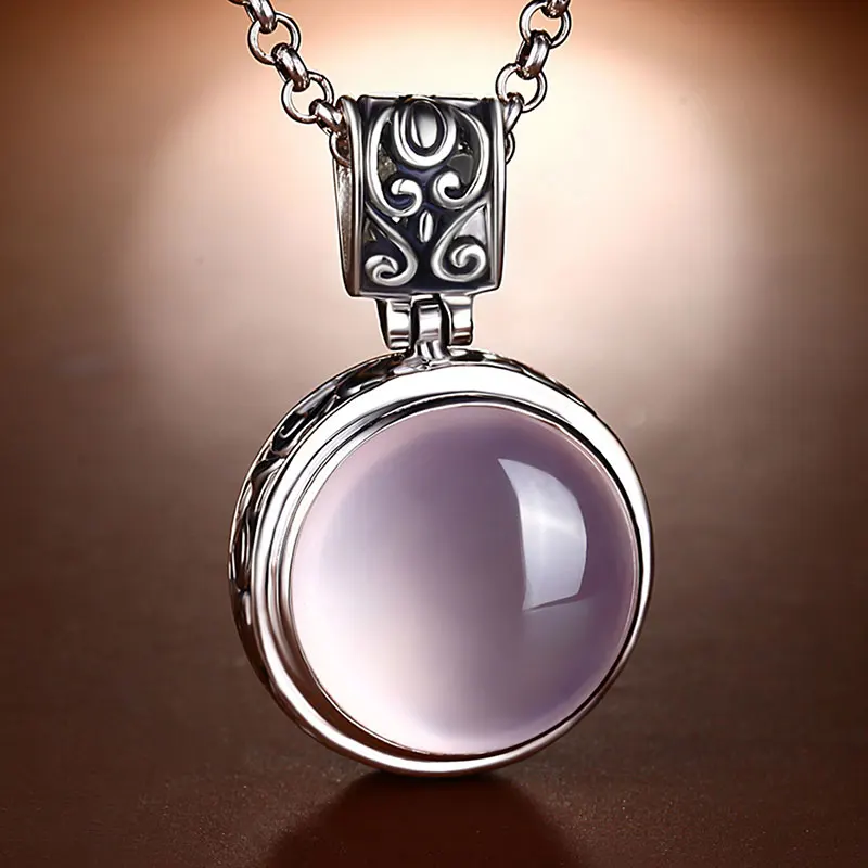 FNJ 925 Silver Pendant Pink Stone 100% Real S925 Solid Original Silver Natural Stone Pendants for Women Jewelry Making
FNJ 925 Silver Pendant Pink Stone 100% Real S925 Solid Original Silver Natural Stone Pendants for Women Jewelry Making