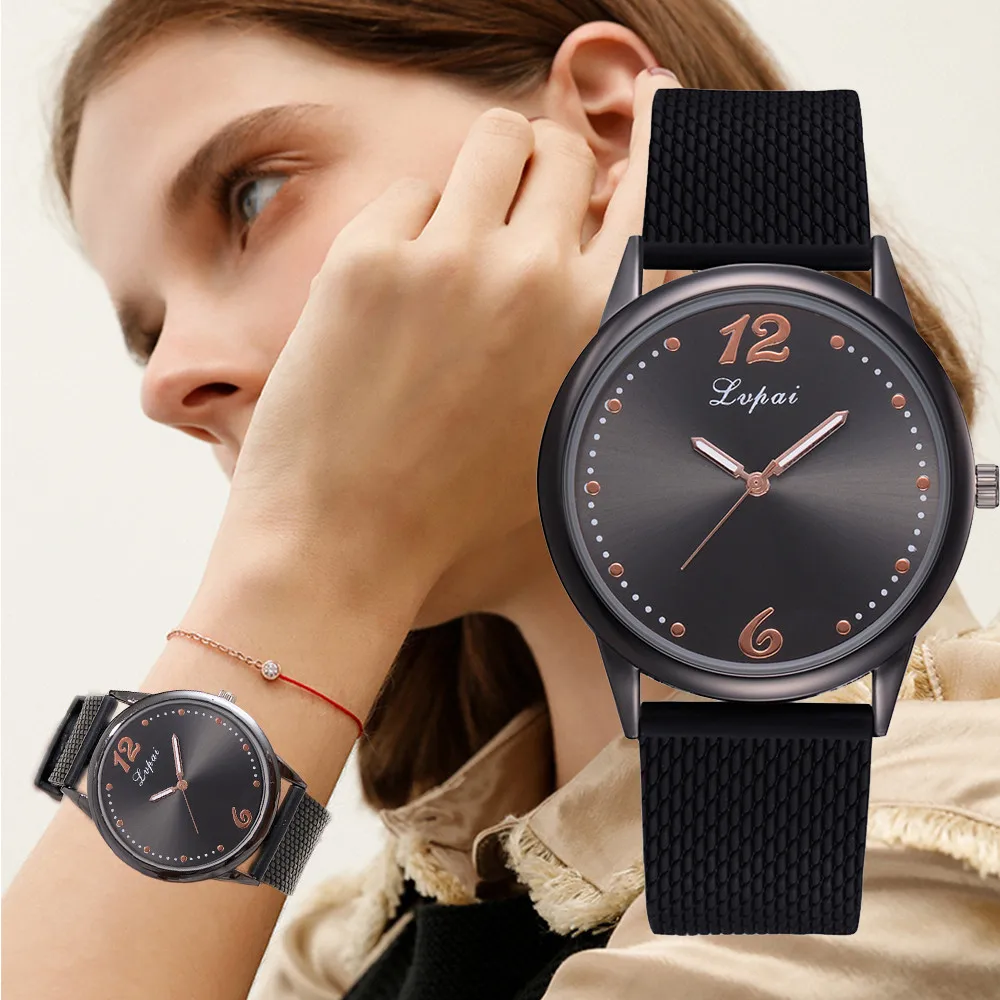 Lvpai Women's Casual Quartz Silicone strap Band Watch Analog Wrist Watch Relogio Feminino Women Watches Reloj Mujer Bayan Kol
Lvpai Women's Casual Quartz Silicone strap Band Watch Analog Wrist Watch Relogio Feminino Women Watches Reloj Mujer Bayan Kol