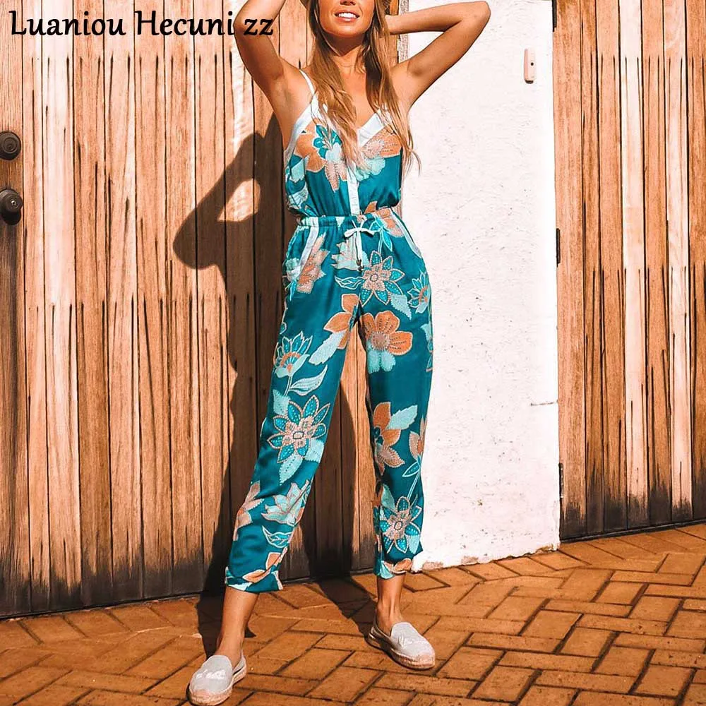 Chu Ni Sexy Strap Floral Print Boho Jumpsuit Women V Neck Ankle-lengh Jumpsuits Romper 2019 Summer Casual Beach Playsuit LJ49
Chu Ni Sexy Strap Floral Print Boho Jumpsuit Women V Neck Ankle-lengh Jumpsuits Romper 2019 Summer Casual Beach Playsuit LJ49