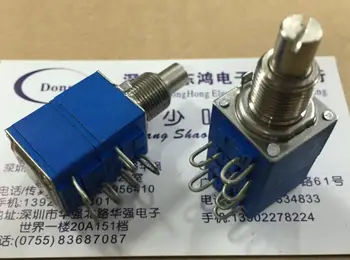 1pcs Mexico sealed potentiometer 82R2AR16A07A13 double 250 euro 5K potentiometer 0043X
1pcs Mexico sealed potentiometer 82R2AR16A07A13 double 250 euro 5K potentiometer 0043X