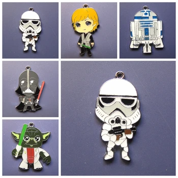NEW Mixed Wholesale 20Pcs Star Wars Enamel Metal Charm Pendants DIY Jewelry Making Party Favors D28
NEW Mixed Wholesale 20Pcs Star Wars Enamel Metal Charm Pendants DIY Jewelry Making Party Favors D28