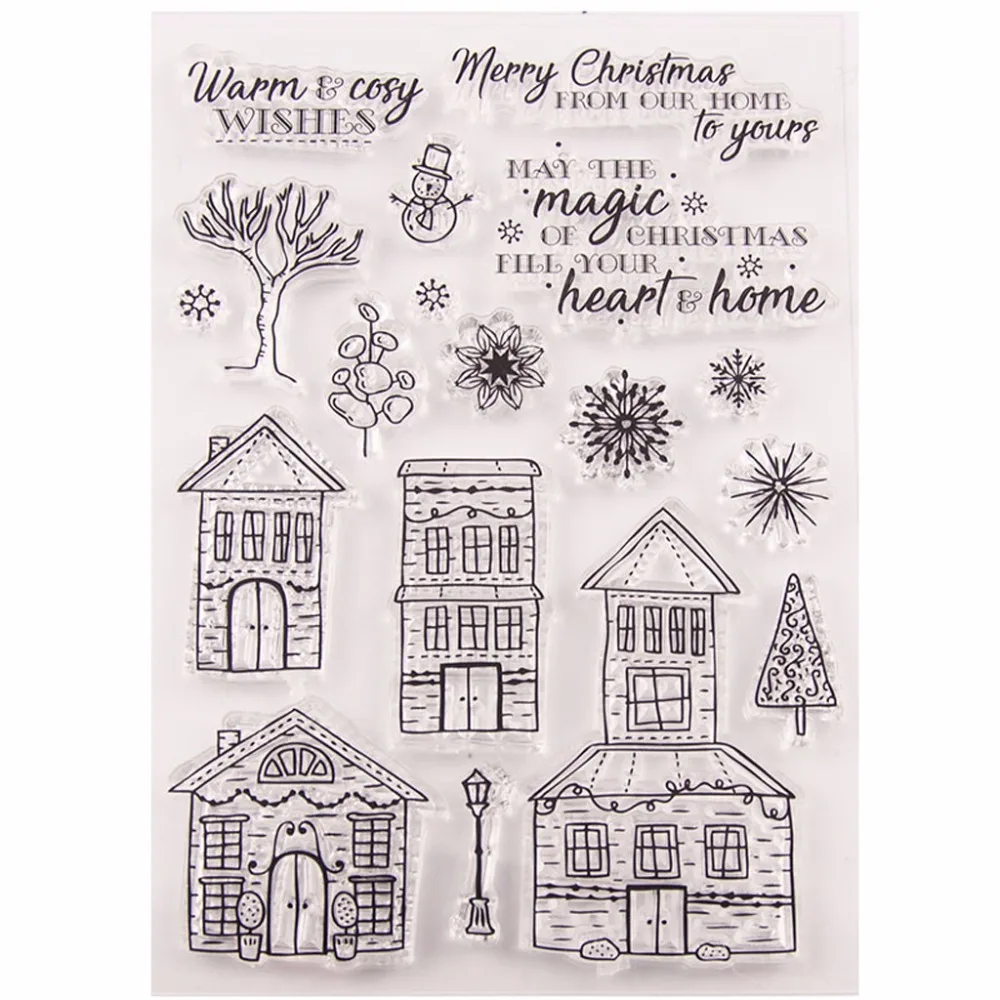 House Silicone Clear Seal Stamp DIY Scrapbooking Embossing Photo Album Decorative Paper Card Craft Art Handmade Gift
House Silicone Clear Seal Stamp DIY Scrapbooking Embossing Photo Album Decorative Paper Card Craft Art Handmade Gift