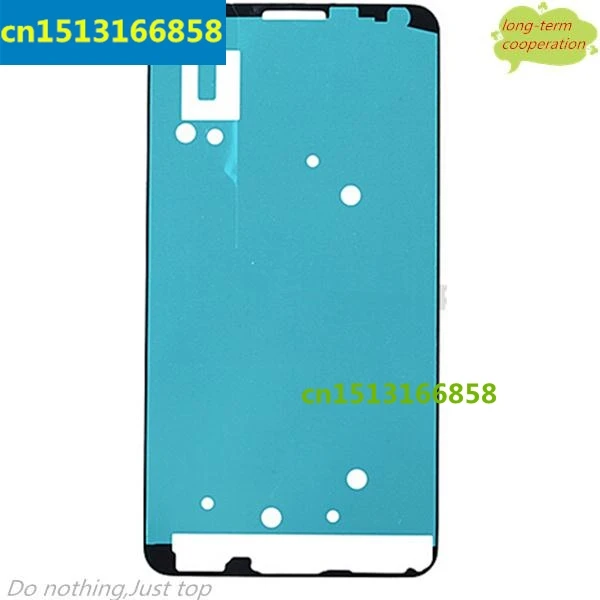 10 pieces/lot OEM Front Housing Frame Bezel Plate Adhesive Sticker for Samsung Galaxy Note 3 SM-N900T/N9005 | Мобильные телефоны и