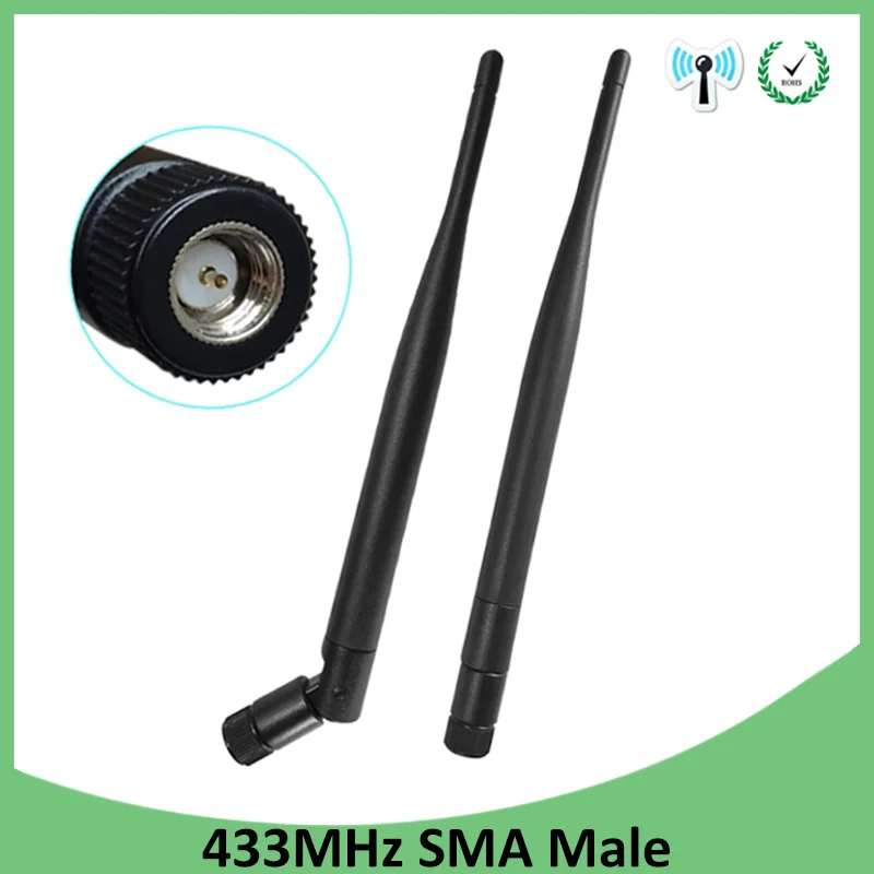 5pcs 433MHz Antenna 5dbi SMA Male Connector folding 433 mhz antena waterproof directional antenne wireless Receiver for Lorawan
5pcs 433MHz Antenna 5dbi SMA Male Connector folding 433 mhz antena waterproof directional antenne wireless Receiver for Lorawan