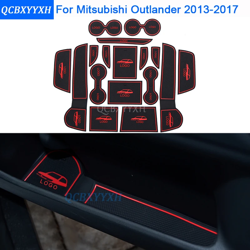 17Pcs/Lot Car Styling Slot Pad Interior Door Groove Mat Latex Anti-Slip Cushion For Mitsubishi Outlander 2017 Internal Dedicated
17Pcs/Lot Car Styling Slot Pad Interior Door Groove Mat Latex Anti-Slip Cushion For Mitsubishi Outlander 2017 Internal Dedicated