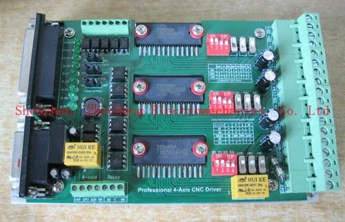 TB6560 3A 3 Axis CNC Stepper Motor Driver Board Controller by Express for Engraving machine for MACH3 GE014C
TB6560 3A 3 Axis CNC Stepper Motor Driver Board Controller by Express for Engraving machine for MACH3 GE014C