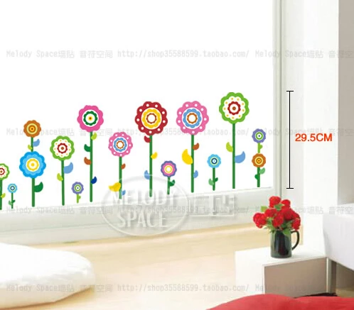 New Arrival Creative Colorful Sun Flowers Removable Wall Stickers Float Mural PVC Child Home Decor Room Decals Wallpaper Sticker
New Arrival Creative Colorful Sun Flowers Removable Wall Stickers Float Mural PVC Child Home Decor Room Decals Wallpaper Sticker