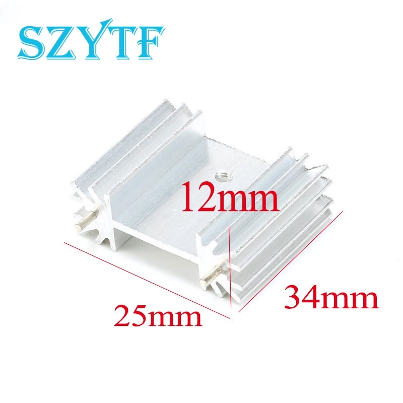20pcs Heat sink 34*25*12MM (silver) lotus-shaped radiator three-band audio regulator dedicated
20pcs Heat sink 34*25*12MM (silver) lotus-shaped radiator three-band audio regulator dedicated