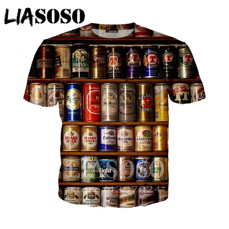 LIASOSO 2018 Newest Fashion Hip hop Men's beer bottle women 3D print hooded Brand homme Casual t-shirt/Hoodie/Sweatshirt D456
LIASOSO 2018 Newest Fashion Hip hop Men's beer bottle women 3D print hooded Brand homme Casual t-shirt/Hoodie/Sweatshirt D456