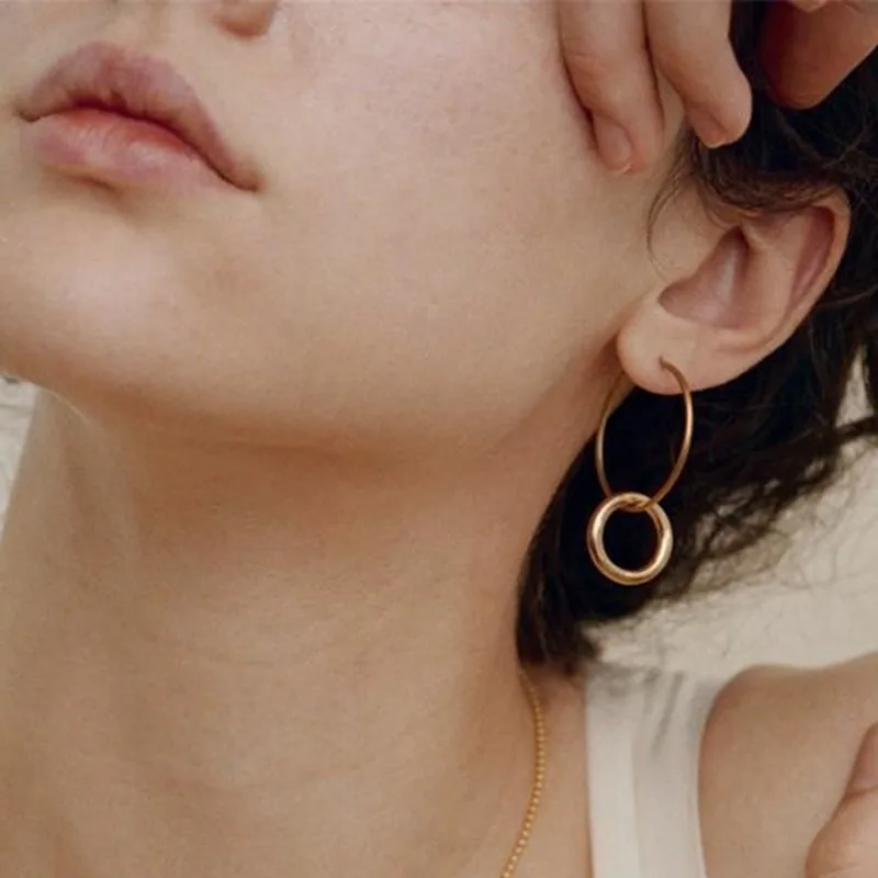 2019 New Earrings Popular Fashion Simple Circular Women's Versatile Gold And Silver Hoop Earrings Hot Sell Jewelry Wholesale
2019 New Earrings Popular Fashion Simple Circular Women's Versatile Gold And Silver Hoop Earrings Hot Sell Jewelry Wholesale