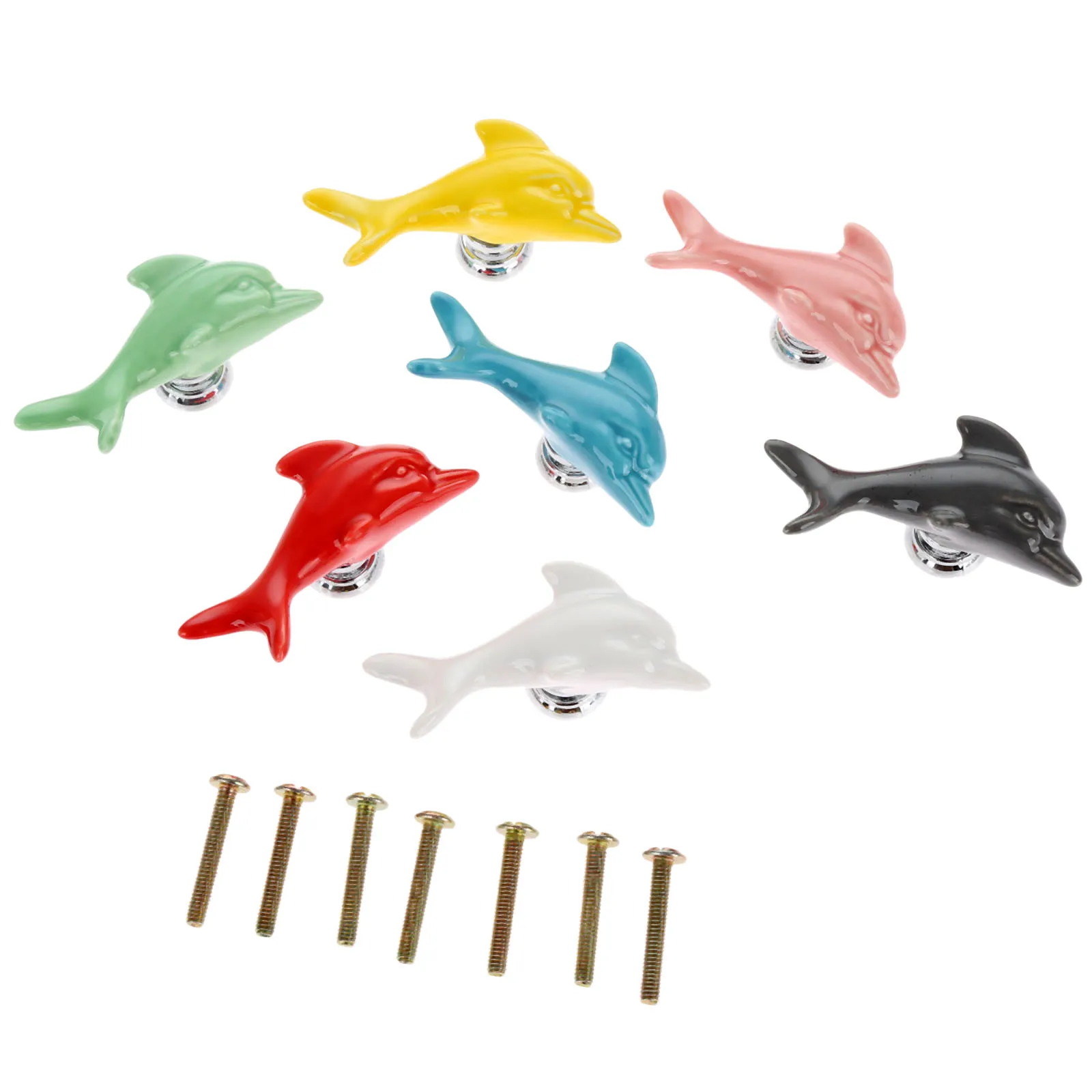 1Pc Dolphin Ceramic Knob Furniture Handles Wardrobe Door Pull Drawer Kitchen Cupboard Handle Cabinet Knobs and Handle Home Decor
1Pc Dolphin Ceramic Knob Furniture Handles Wardrobe Door Pull Drawer Kitchen Cupboard Handle Cabinet Knobs and Handle Home Decor