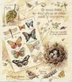 14/16/18/27/28 Gold Collection Counted Cross Stitch Kit The Woods behind My House Butterfly Birds Nest Home Egg Leaf Leaves
14/16/18/27/28 Gold Collection Counted Cross Stitch Kit The Woods behind My House Butterfly Birds Nest Home Egg Leaf Leaves