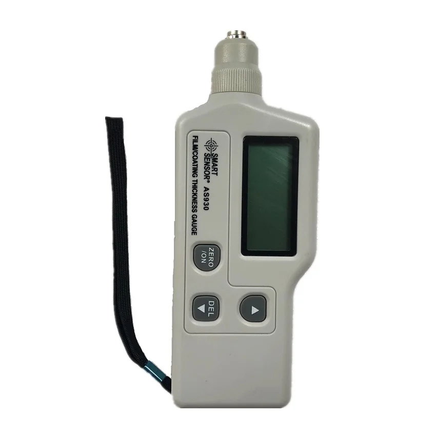 Smart sensor AS930 Film/Coating Thickness Gauge Tester Meter Digital Handheld Measuring Range 0-1800um Iron-based magnetic
Smart sensor AS930 Film/Coating Thickness Gauge Tester Meter Digital Handheld Measuring Range 0-1800um Iron-based magnetic