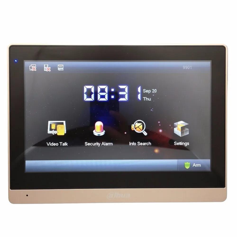 DH logo Multi-Language VTH1660CH 10inch Touch Indoor Monitor,IP doorbell monitor, Video Intercom monitor,SIP firmware version
DH logo Multi-Language VTH1660CH 10inch Touch Indoor Monitor,IP doorbell monitor, Video Intercom monitor,SIP firmware version