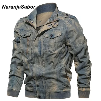 NaranjaSabor New Men's Jackets Spring Autumn Motorcycle Denim Coat Fashion Outerwear Male Cowboy Jacket Mens Brand Clothing N496
NaranjaSabor New Men's Jackets Spring Autumn Motorcycle Denim Coat Fashion Outerwear Male Cowboy Jacket Mens Brand Clothing N496