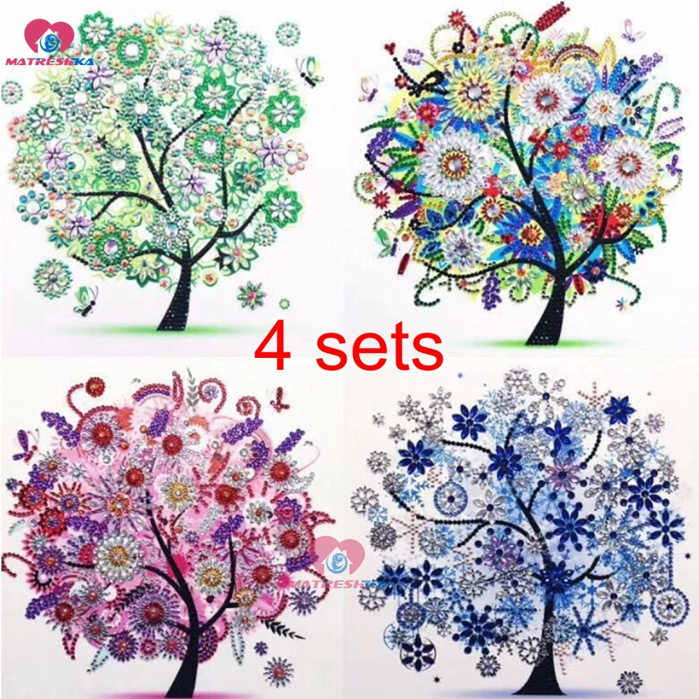 DIY Special Shaped Diamond Painting landscape 4 season kits Handicraft Needlework 5d Drill DIY Diamond Embroidery Mosaic Sticker
DIY Special Shaped Diamond Painting landscape 4 season kits Handicraft Needlework 5d Drill DIY Diamond Embroidery Mosaic Sticker