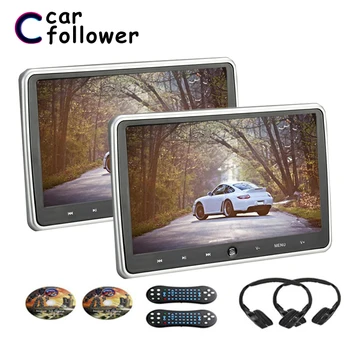 2PCS 10.1 Inch Car Headrest Monitor HD Digital LCD Screen DVD Audio Video Player with HDMI/USB/SD/IR/FM Transmitter/Game
2PCS 10.1 Inch Car Headrest Monitor HD Digital LCD Screen DVD Audio Video Player with HDMI/USB/SD/IR/FM Transmitter/Game