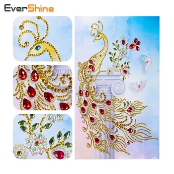 EverShine Special Shaped Diamond Embroidery Peacock 5D Diamond Painting Cross Stitch Animal Mosaic Home Decoration Gift
EverShine Special Shaped Diamond Embroidery Peacock 5D Diamond Painting Cross Stitch Animal Mosaic Home Decoration Gift