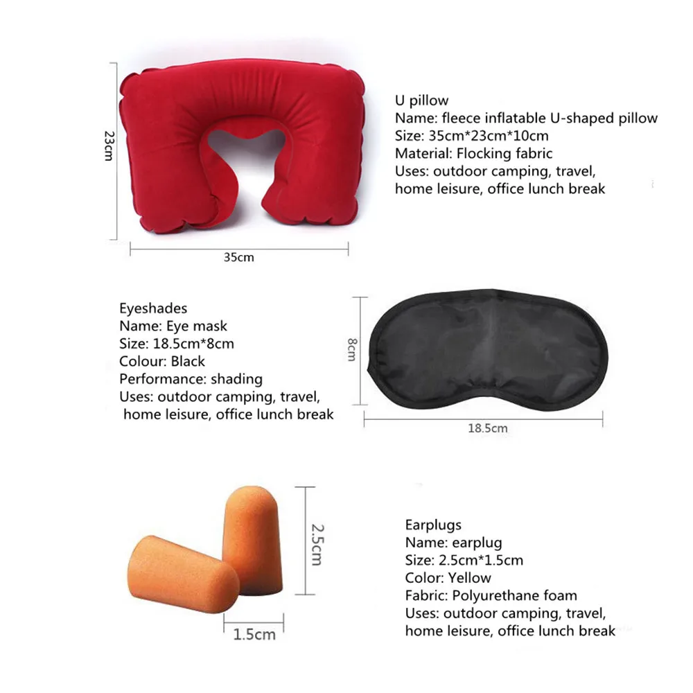 U Shaped Travel Air Flight Inflatable Pillows Neck Support Headrest Cushion Camping mat 10.4
U Shaped Travel Air Flight Inflatable Pillows Neck Support Headrest Cushion Camping mat 10.4