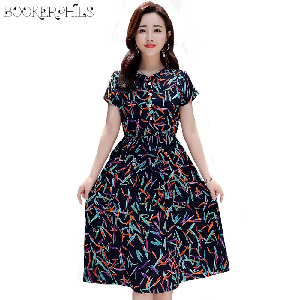 2019 Vintage Elegant Floral Print Pleated Dress Women Plus Size 5XL Casual O-Neck Midi Dress Female Beach A-line Dress Vestidos
2019 Vintage Elegant Floral Print Pleated Dress Women Plus Size 5XL Casual O-Neck Midi Dress Female Beach A-line Dress Vestidos