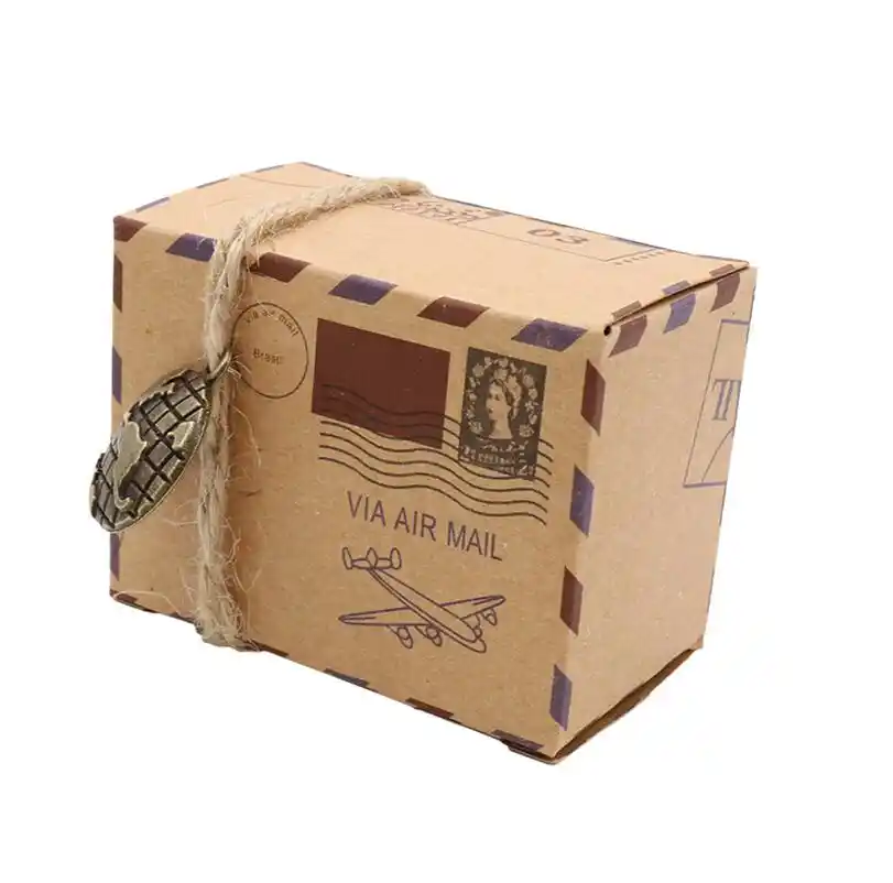 10pcs/lot diy kraft box packaging gift boxes wedding souvenir