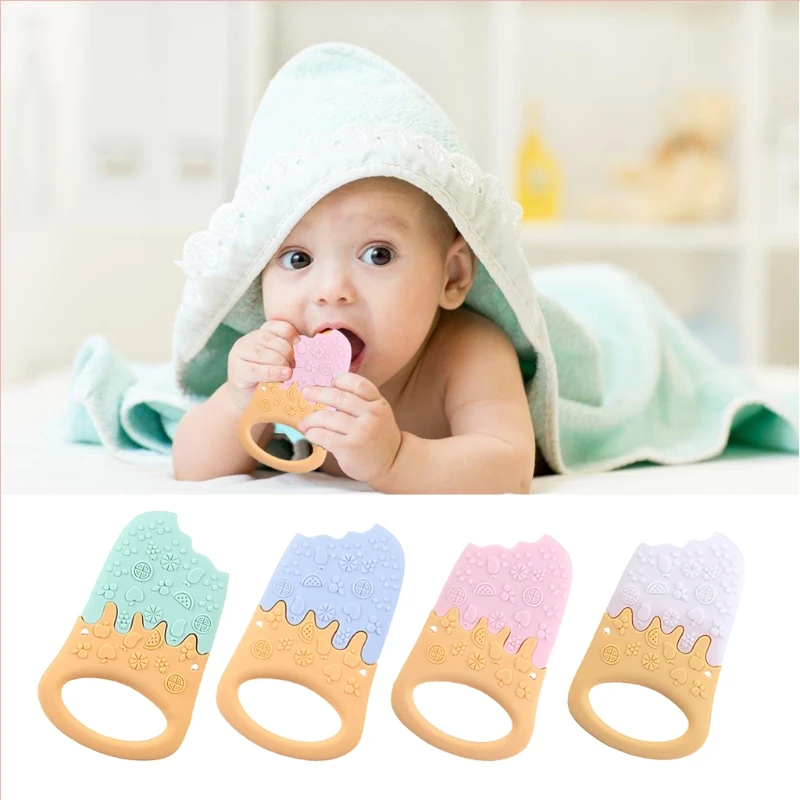 OOTDTY Novelty Silicone Teether Accessory Ice cream Nursing Toys For Children Baby Dental Care Baby Teethers New
OOTDTY Novelty Silicone Teether Accessory Ice cream Nursing Toys For Children Baby Dental Care Baby Teethers New
