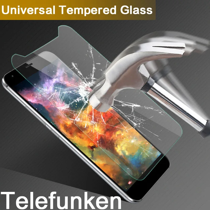 Universal Tempered Glass Film For Telefunken Inspire/Tango 5.0 inch 9H 2.5D Screen Protector Foxtrot/2 Foxtrot2 | Мобильные телефоны