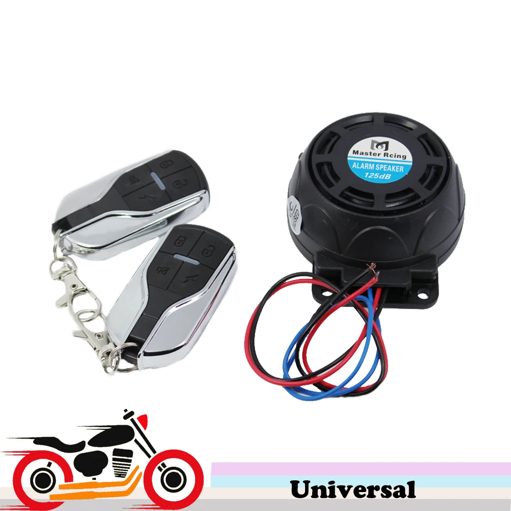 Black Motorcycle Bike Scooter Virbration Alarm Remote Control Anti-theft Security Alarm System for Harley Sportster Ducati VR46
Black Motorcycle Bike Scooter Virbration Alarm Remote Control Anti-theft Security Alarm System for Harley Sportster Ducati VR46