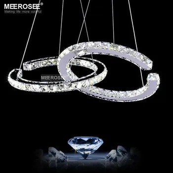 MEEROSEE Crystal Lighting Modern LED Diamond Pendant Light Fitting LED Crystal Fixture Lustres Hanging Drop abajur Lamp For Dini
MEEROSEE Crystal Lighting Modern LED Diamond Pendant Light Fitting LED Crystal Fixture Lustres Hanging Drop abajur Lamp For Dini