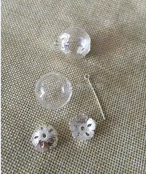 20sets/lot 25mm Glass Globe Vial with Two Hole on Each Side&Flower Beads Cap &Eye Pin DIY Glass Vial Pendant Jewelry Pendant New
20sets/lot 25mm Glass Globe Vial with Two Hole on Each Side&Flower Beads Cap &Eye Pin DIY Glass Vial Pendant Jewelry Pendant New