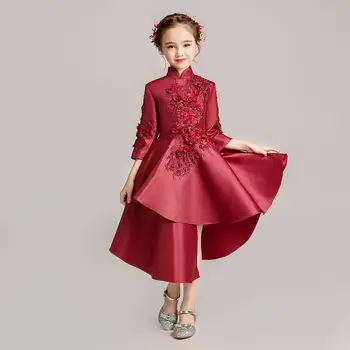 Chinese Style Teen Girls Flowers Tutu Princess Dress Kids Dresses For Girls Birthday Party Gowns Baby Girl Clothes Vestidos F213
Chinese Style Teen Girls Flowers Tutu Princess Dress Kids Dresses For Girls Birthday Party Gowns Baby Girl Clothes Vestidos F213