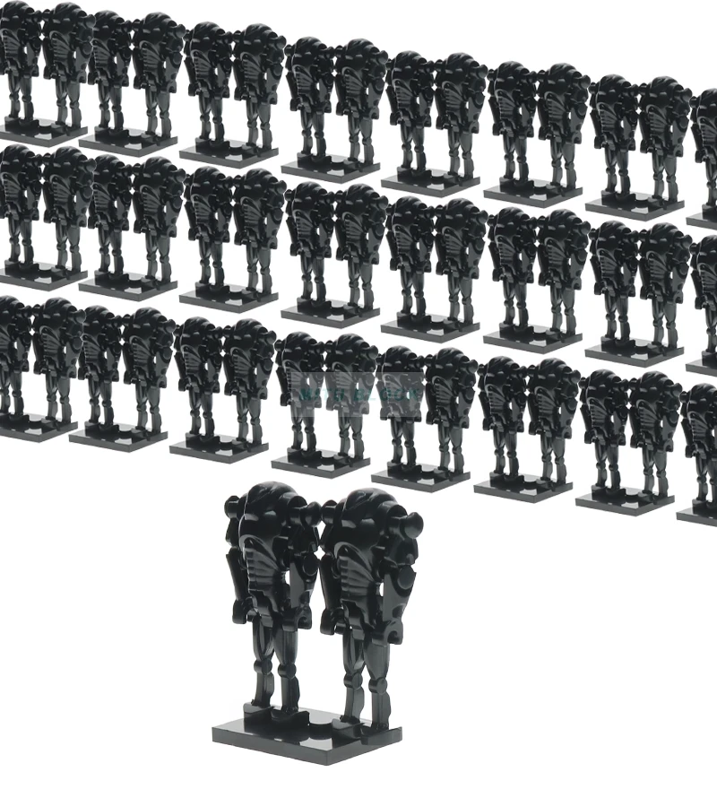 Wholesale 100Pcs/Lot Star Wars Super Battle Droid Starwars Figures Model Set Building Blocks Kids Toy Hobbies
Wholesale 100Pcs/Lot Star Wars Super Battle Droid Starwars Figures Model Set Building Blocks Kids Toy Hobbies