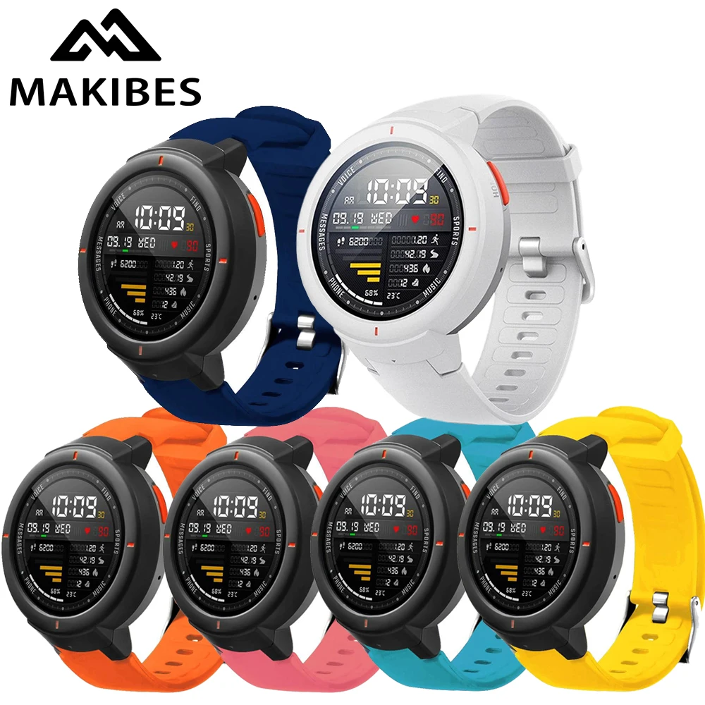 Amazfit Verge Lite Soft Replacement Silicon Watch Band Bracelet Strap 20mm For Huami Xiaomi Amazfit 3 Verge Smart Watch
Amazfit Verge Lite Soft Replacement Silicon Watch Band Bracelet Strap 20mm For Huami Xiaomi Amazfit 3 Verge Smart Watch