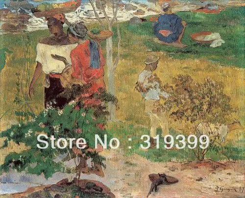 Oil Painting Reproduction on Linen canvas,Conversation (Tropics) by Paul Gauguin,100%handmade,Fast Ship,Museum Quality
Oil Painting Reproduction on Linen canvas,Conversation (Tropics) by Paul Gauguin,100%handmade,Fast Ship,Museum Quality