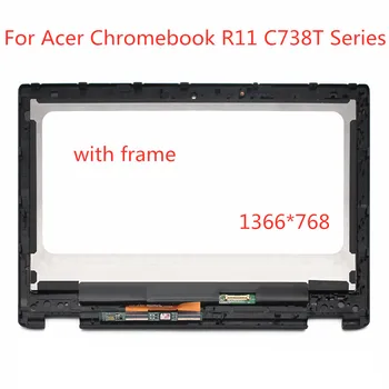 11.6" HD Replacement For Acer Chromebook R11 C738T Touch Digitizer LCD Screen Display+ Bezel Assembly 1366x768
11.6" HD Replacement For Acer Chromebook R11 C738T Touch Digitizer LCD Screen Display+ Bezel Assembly 1366x768