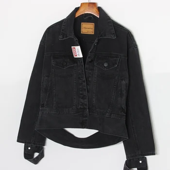 2020 Women Vintage Denim Jacket Women Black Basic Coat Female Long Sleeve Spring Autumn Korean Loose Outwear Women Jeans Jacket
2020 Women Vintage Denim Jacket Women Black Basic Coat Female Long Sleeve Spring Autumn Korean Loose Outwear Women Jeans Jacket