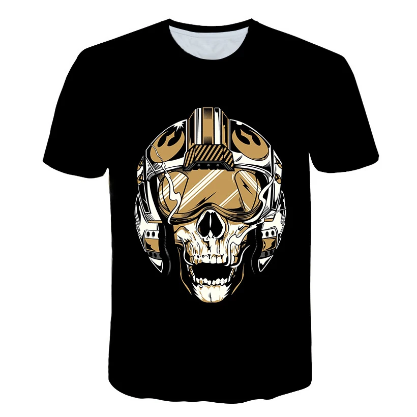 2019 New product Casual Male/Female 3D T shirt Unique Iron Skull Print Tees Summer Cool Black T-shirt Men Plus Size M- 5XL
2019 New product Casual Male/Female 3D T shirt Unique Iron Skull Print Tees Summer Cool Black T-shirt Men Plus Size M- 5XL