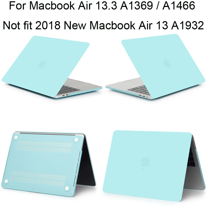 Матовый цветной чехол для Macbook Air 13 3 A1466 A1369 MacbookAir дюймов защитный Air13 дюйма