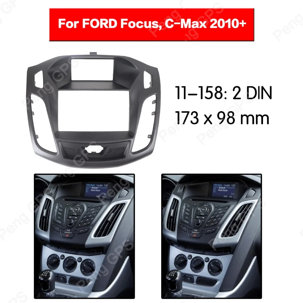 2 DIN Автомобильный Радио Стерео установка адаптер фасции Для MITSUBISHI L200 Triton Pajero