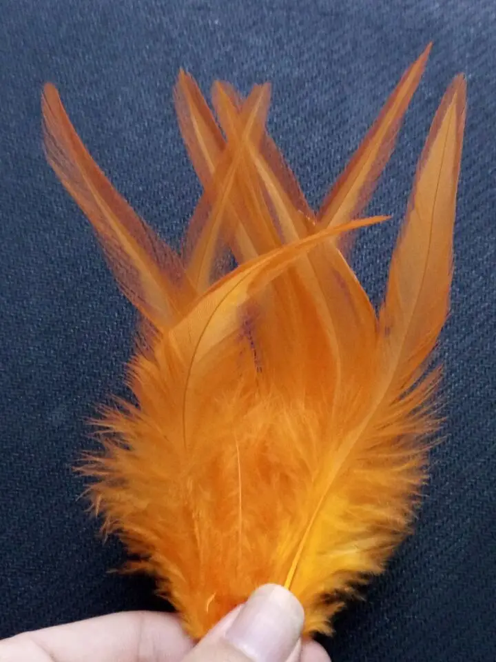 Orange 20 pc high quality pheasant feather, 4-6inches / 10-15cm DIY jewelry decoration, clothing accessories
Orange 20 pc high quality pheasant feather, 4-6inches / 10-15cm DIY jewelry decoration, clothing accessories