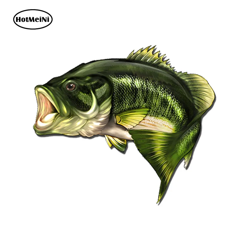 HotMeiNi 13cm x 10.8cm Car Styling Large Mouth Bass Fish Fishing Stickers Boat Kayak Decals Car Truck Laptop window Car Sticker
HotMeiNi 13cm x 10.8cm Car Styling Large Mouth Bass Fish Fishing Stickers Boat Kayak Decals Car Truck Laptop window Car Sticker