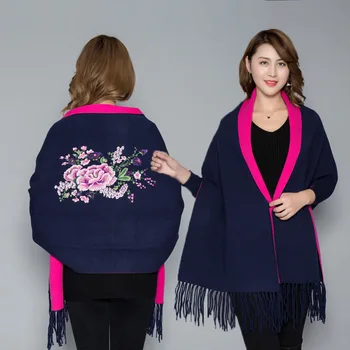 Women Scarf Winter Scarves Long Wrap Shawl Thick Warm Cotton Cashmere Wool Poncho Solid Cape with Sleeves manteau femme hiver
Women Scarf Winter Scarves Long Wrap Shawl Thick Warm Cotton Cashmere Wool Poncho Solid Cape with Sleeves manteau femme hiver
