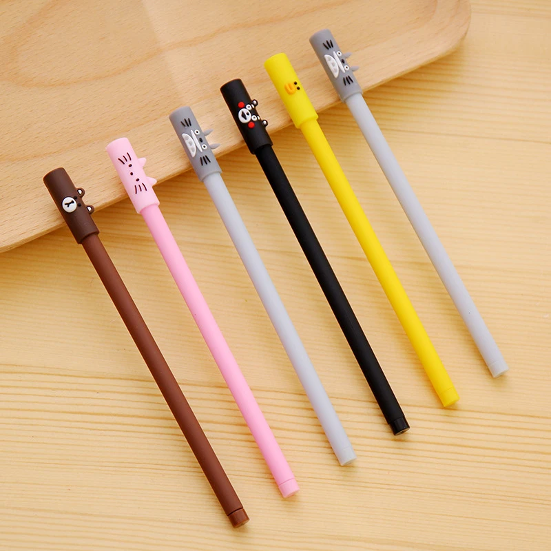 DL Z412 cute cartoon neutral pen Korean stationery pupil creative animal pen black signature water student supplies 
DL Z412 cute cartoon neutral pen Korean stationery pupil creative animal pen black signature water student supplies