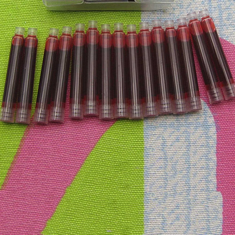 15/12 Pcs Disposable Color Fountain Pen Ink Cartridge Refills Universal Design Replaceable Fountain Pen Ink Sac Papelaria
15/12 Pcs Disposable Color Fountain Pen Ink Cartridge Refills Universal Design Replaceable Fountain Pen Ink Sac Papelaria