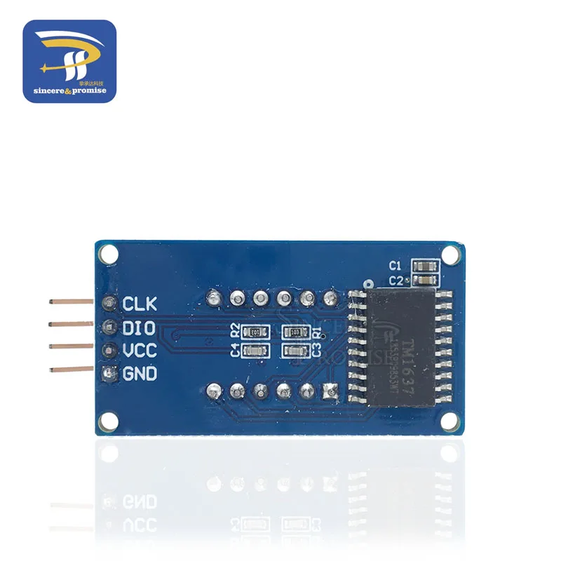 1 шт. TM1637 4 битный цифровой светодиодный модуль дисплея для arduino 7 сегментов 0 36