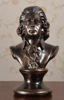 Music furnishing articles Mozart piano ornament by Beethoven An American musician sculpture head figure Model statue
Music furnishing articles Mozart piano ornament by Beethoven An American musician sculpture head figure Model statue
