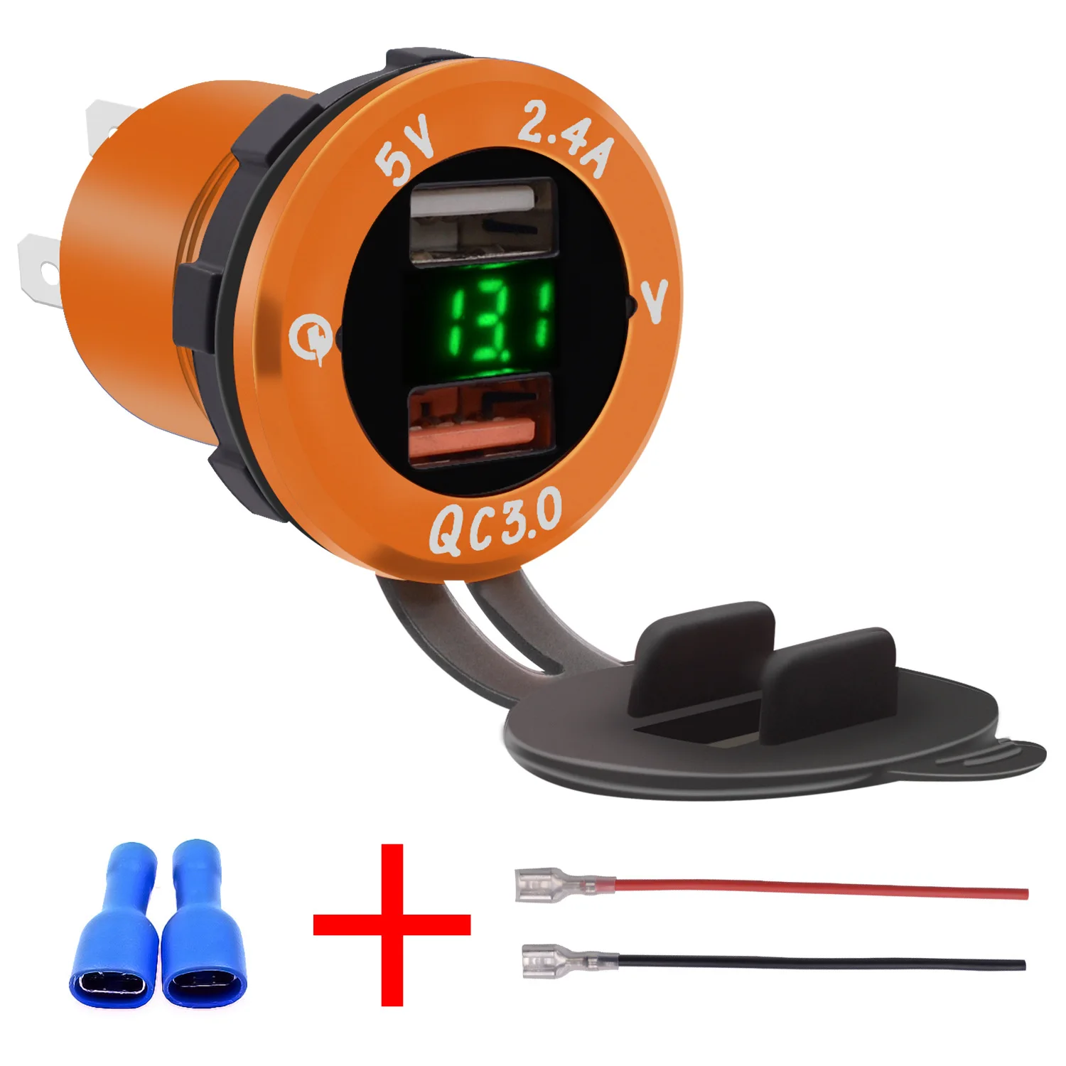 Car Charger Socket Dual USB Port Volt Display Phone Fast Charging 1pcs Car Adaptor Fast Charger
Car Charger Socket Dual USB Port Volt Display Phone Fast Charging 1pcs Car Adaptor Fast Charger