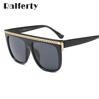 Ralferty Oversized Sunglasses Women Chain Decorated Sun Glasses For Women Men Cool Punk Eyewear UV400 Black Shades F97598
Ralferty Oversized Sunglasses Women Chain Decorated Sun Glasses For Women Men Cool Punk Eyewear UV400 Black Shades F97598